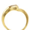K18YG 0.52ct UV�u�� �C�G���[�_�C�������h �����O