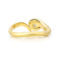 K18YG 0.52ct UV�u�� �C�G���[�_�C�������h �����O