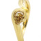 K18YG 0.51ct UV�u�� �C�G���[�_�C�������h �����O
