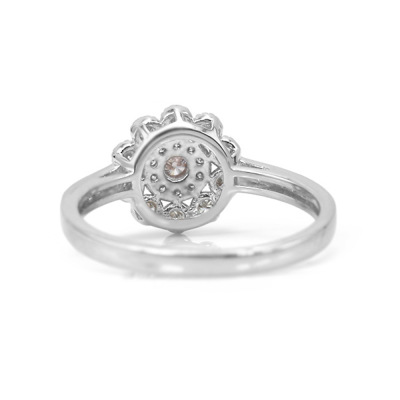 限定1本 PT900 0.09ct ピンクダイヤモンド 0.25ct ダイヤモンド
