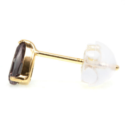 即納 K10YG 5×3mm カラーチェンジガーネット ペアシェイプ